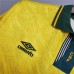 Brazil 91/93 Home Yellow Soccer Jersey